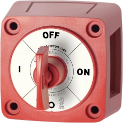 MARINCO Mastervolt M-Series Mini On-Off Battery Switch With Key – Red