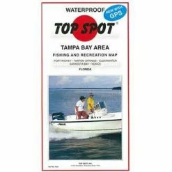 TOP SPOT, INC. Top Spot N-202 Tampa Bay Area Chart Fishing Accessories