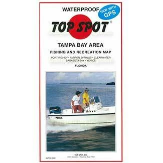 TOP SPOT, INC. Top Spot N-202 Tampa Bay Area Chart Fishing Accessories 3 TOP SPOT, INC. Top Spot N-202 Tampa Bay Area Chart Fishing Accessories