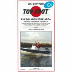 TOP SPOT, INC. Fishing Accessories Top Spot N-206 Everglades Park Area Chart
