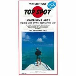 TOP SPOT, INC. Top Spot N-209 Lower Keys Area Chart Fishing Accessories
