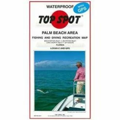 TOP SPOT, INC. Top Spot N-213 Palm Beach Area Chart Fishing Accessories