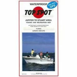 TOP SPOT, INC. Fishing Accessories Top Spot N-214 Jupiter To Stuart Area Chart