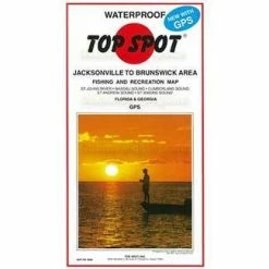 TOP SPOT, INC. Fishing Accessories Top Spot N-226 Jacksonville To Brunswick Chart