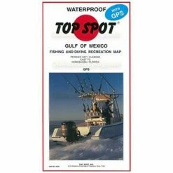 TOP SPOT, INC. Top Spot Fishing Map N228, Gulf Of Mexico Offshore