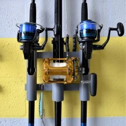 Fishing Accessories Rod Runner 3-Rod Rack Combo