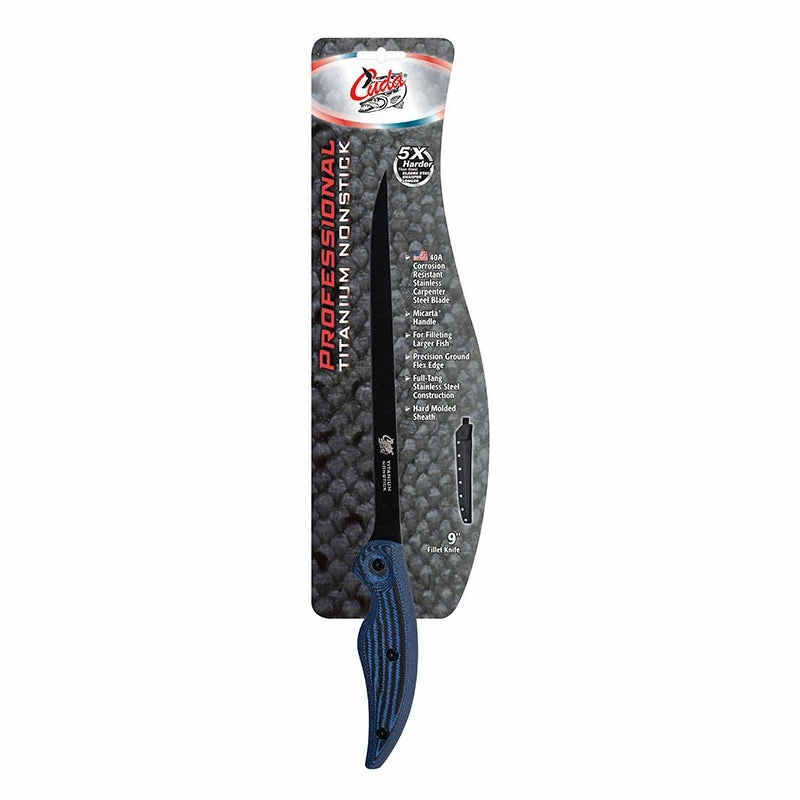 CUDA TOOLS Fishing Accessories Cuda Professional 9" Fillet Knife 3 CUDA TOOLS Fishing Accessories Cuda Professional 9" Fillet Knife