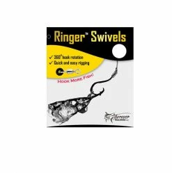 Fishing Lures RINGER SWIVELS Size 4 10pack