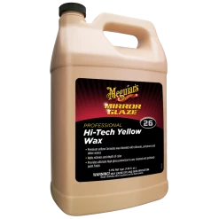Marine Maintenance Meguiar's M26 Mirror Glaze Hi-Tech Yellow Wax, 1 Gallon