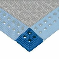 KENDALL PRODUCTS, INC. Dri-Dek® Blue Corner Tile