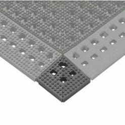 KENDALL PRODUCTS, INC. Dri-Dek® Black Corner Tile Gifts & Sundries