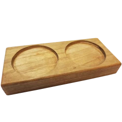 GALLEYWARE Wooden Base For Ocean Reel Salt & Pepper Mills Marine Equipment