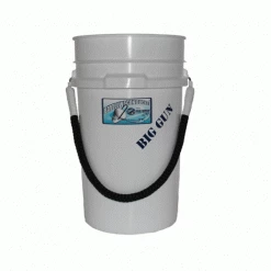 TOP SHELF MARINE PRODUCTS Fishing Accessories Top Shelf Battlewagon "Big Gun" 7 Gallon Bucket W/ Rope Handle