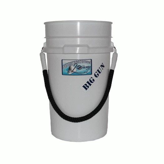 TOP SHELF MARINE PRODUCTS Fishing Accessories Top Shelf Battlewagon "Big Gun" 7 Gallon Bucket W/ Rope Handle 3 TOP SHELF MARINE PRODUCTS Fishing Accessories Top Shelf Battlewagon "Big Gun" 7 Gallon Bucket W/ Rope Handle