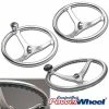 EDSON Satin Finish Stainless Steel PowerWheel Marine Equipment