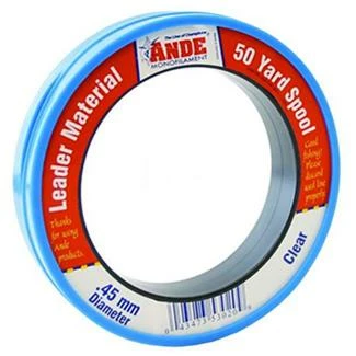 Ande 80# Monofilament Leader 50 Yd. 3 Ande 80# Monofilament Leader 50 Yd.