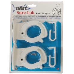 BLACK'S MARINE Black Marine Sure-Lok Rod Hangers - 2 Pack Fishing Accessories
