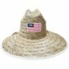 AFTCO MFG. CO. INC. Clothing AFTCO Palapa 3 Straw Hat 1 AFTCO MFG. CO. INC. Clothing AFTCO Palapa 3 Straw Hat
