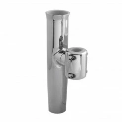 TACO METALS, INC. Fishing Accessories Taco SS Clamp-on Adjustable Rod Holder For 7/8" & 1" Tube