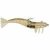 DOA Lures 2.75" Rigged Shrimp 6Pk - Near Clear