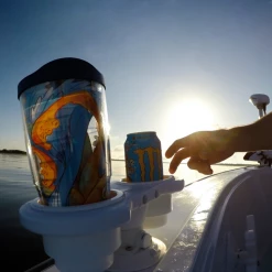 Marine Equipment SEASUCKER Horizontal Mounted 2-Cup Holder