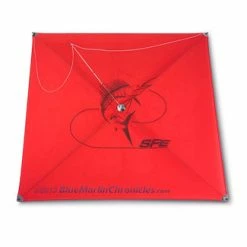 S.F.E. OF MIAMI SFE 40 Hole 12-30MPH Kite - Red & Black