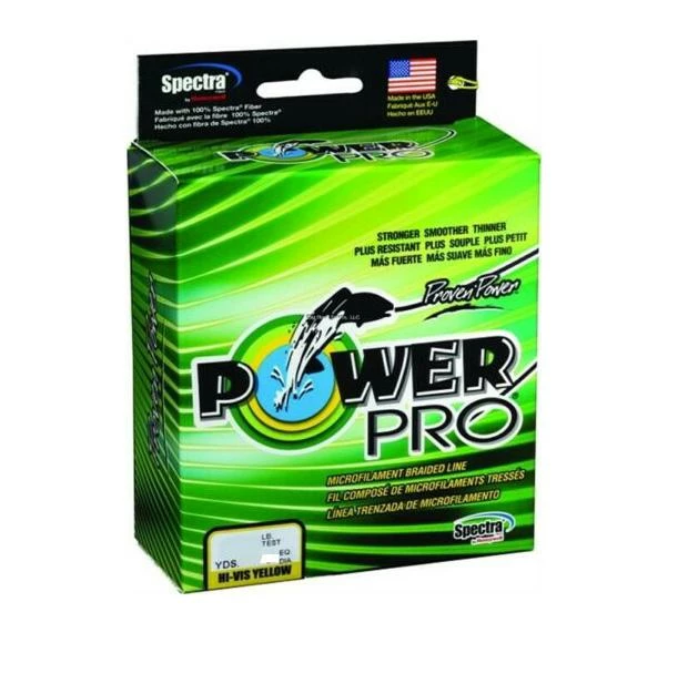 Shimano American Corporation POWER PRO 30LB. X 150 YD.YELLOW Fishing Line 3 Shimano American Corporation POWER PRO 30LB. X 150 YD.YELLOW Fishing Line