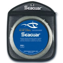 KUREHA AMERICA LLC Fishing Line SEAGUAR BIG GAME Blue Label Flourocarbon 90 Lb 30m Coil