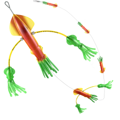 Fishing Lures SQUIDNATION Game Fish Mini Flippy Floppy