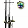 RUSH CREEK CREATION Fishing Rods RUSH CREEK Expansion 6 Fish Rod Wall Storage