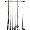 RUSH CREEK CREATION RUSH CREEK Expansion 3-in-1 Aluminum 10 Rod Wall Ceiling Rack Storage Fishing Rods