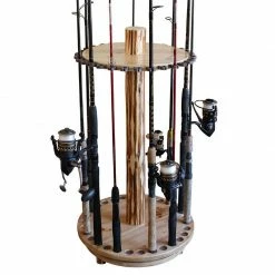 RUSH CREEK CREATION RUSH CREEK 30 Rod Round Spinning Rack