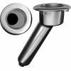 MATE SERIES, INC. MATE SERIES Elite Screwless Stainless Steel Rount Top Rod & Cup Holder With Drain
