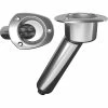 MATE SERIES, INC. MATE SERIES Stainless Steel Oval Top Rod & Cup Holder With Drain