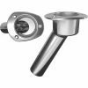 MATE SERIES, INC. MATE SERIES Stainless Steel Oval Top Rod & Cup Holder (Open)