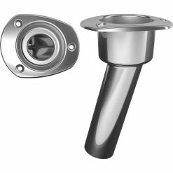 MATE SERIES, INC. MATE SERIES Stainless Steel Oval Top Rod & Cup Holder (Open)