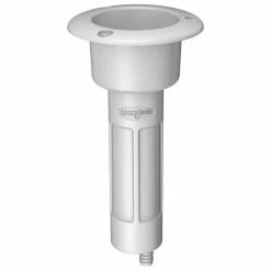 MATE SERIES, INC. MATE SERIES Plastic Round Top Rod & Cup Holder With Drain Fishing Accessories