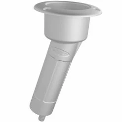 MATE SERIES, INC. MATE SERIES Plastic Round Top Rod & Cup Holder With Drain Fishing Accessories