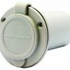 POWERMANIA, INC. POWERMANIA AC Plug Port White Marine Accessories 1 POWERMANIA, INC. POWERMANIA AC Plug Port White Marine Accessories
