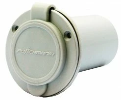 POWERMANIA, INC. POWERMANIA AC Plug Port White Marine Accessories