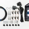 GEMLUX Triple Outrigger Rigging Kit, Black Marine Accessories