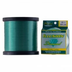 HI-LINER FISHING GEAR & TACKLE Diamond Illusion Co-Polymer Fishing Line - Mystic Green