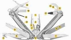 LEATHERMAN TOOL GROUP, INC. Fishing Accessories LEATHERMAN Charge+ TTi Multi-Tool With Nylon Sheath 15 LEATHERMAN TOOL GROUP, INC. Fishing Accessories LEATHERMAN Charge+ TTi Multi-Tool With Nylon Sheath